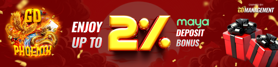 GDPHOENIX888 Casino 2% Deposit Bonus